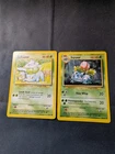 Bulbasaur and Ivysaur Base Set  Lot Vintage Pokemon Cards WOTC