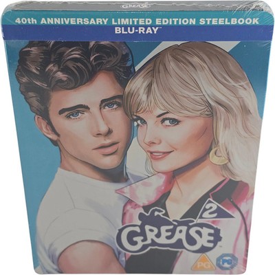 Grease 2 SteelBook Blu-ray Limited Edition 40th Anniversary Zone B