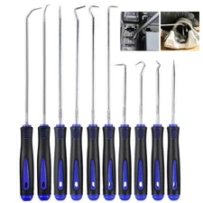 10pcs Car Oil Seal Screwdrivers Set Pick Hooks O-Ring Gasket Puller Repair Tool