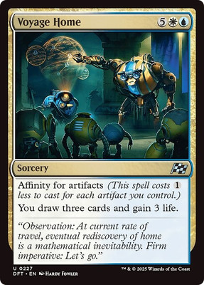 VOYAGE HOME x4 mtg NM-M Aetherdrift 4 Unc