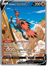 Galarian Zapdos V (174/198) [Sword & Shield: Chilling Reign] Near Mint Holofoil