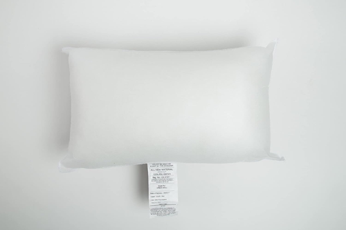 Throw Pillow Insert 12 X 20 Inch (Set of 2) Hypoallergenic 100% Virgin Fiber Lum - Picture 3 of 12