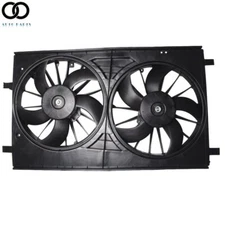 Dual Radiator & Condenser Fan Assembly For 2007-2016 2017 Jeep Patriot Compass