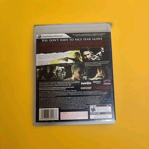 Resident Evil 5 Sony Playstation 3 Con Manual: Probado/Funcionando: Funcionando PS3 - Imagen 2 de 3