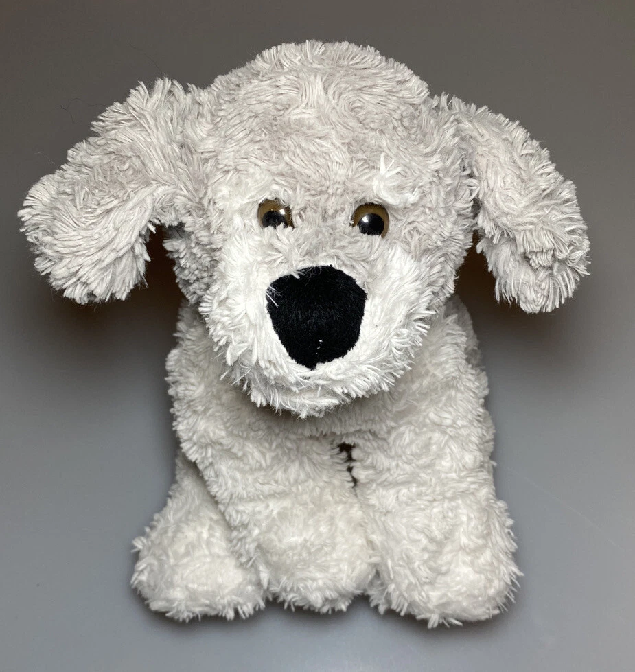 Gray dog on sale stuffed animal