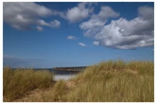 STEETLEY PIER, HARTLEPOOL, NORTH EAST COAST, UK - 30" x 20" CANVAS