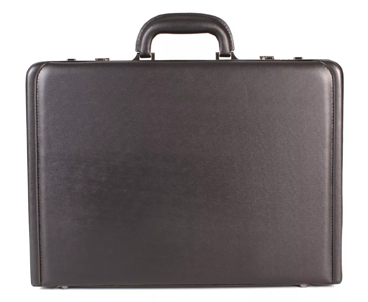 Brand New Mens Womens Black Work Business Executive Attache Briefcase Carry Bag