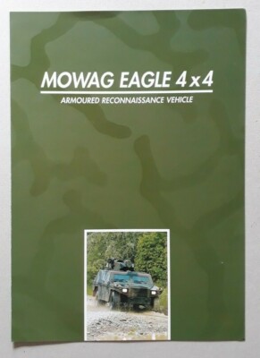 Mowag Eagle 4x4 Brochure c.2000 - Armoured Reconnaissance Vehicle