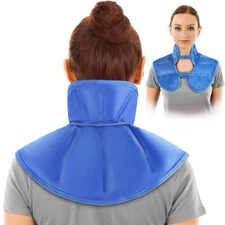 Ice Pack for Neck Shoulder Reusable Cold Neck Wrap for Pain Relief Gel Pack