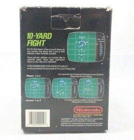 10-Yard Fight (NES, 1985) 5 Screw Hangtab Box CIB Complete