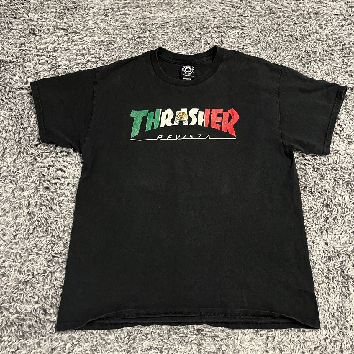 【新品】Supreme Thrasher Harold Tee Black L Supreme Thrasher Harold Tee Black – blueandcream