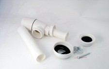 90 Degree Angled Basin Sink Waste Outlet  Plug Kit