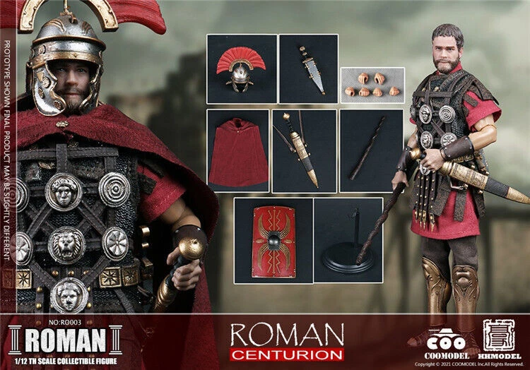 COOMODEL x HHMODEL 1 12 ROMAN Centurion RO003 6 inch Soldier