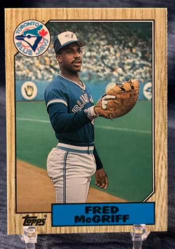 1987 TOPPS TRADED TIFFANY COLLECTORS SET #74T - FRED McGRIFF RC - ROOKIE
