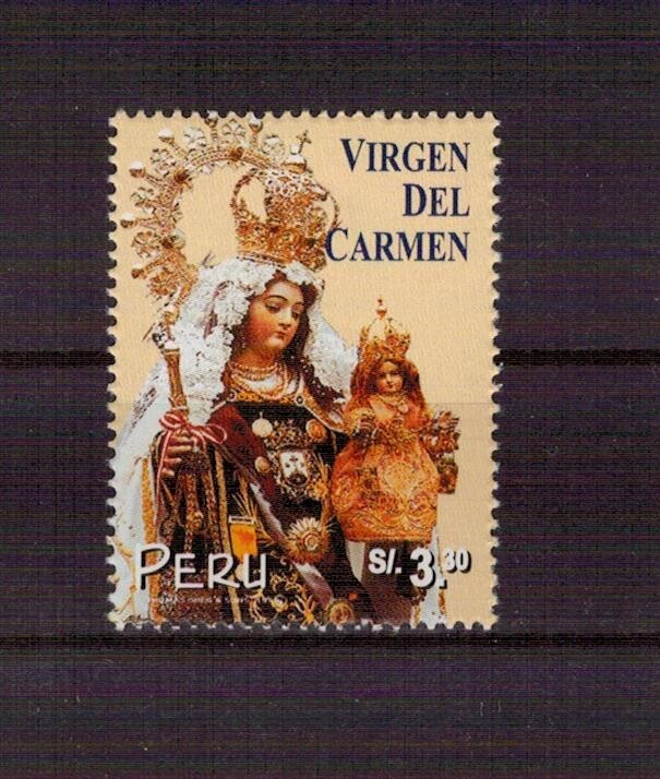 Peru: Nr. 1703 ** postfrisch / Maria vom Berg Karmel 1999