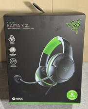 RAZER KAIRA X for XBOX + Windows 10 Wired Headset Headphones Green NIB $60