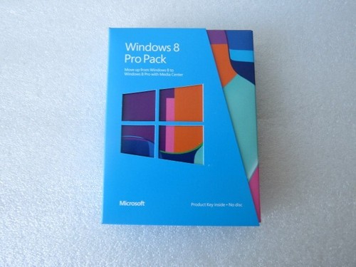 Microsoft 5VR-00001 Windows 8 to Windows 8 Pro Upgrade - 1 License, 32/64-Bit, - Picture 1 of 9