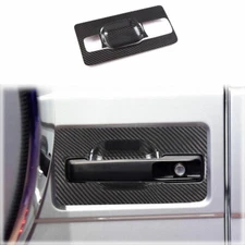 Fit For Benz G-Class 2009-2018 Carbon fiber Tailgate Handle Cover Frame Decorate