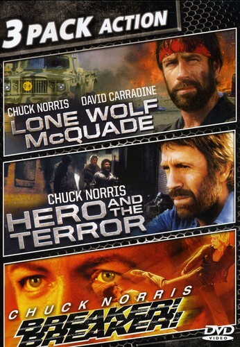 Lone Wolf Mcquade / Hero and the Terror / Breaker! Brecher! DVD, 1977 NUR DISC