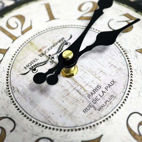 30CM Large Wall Clock Numerals Indoor Home Big Round Open Face Garden Vintage - Picture 99 of 126