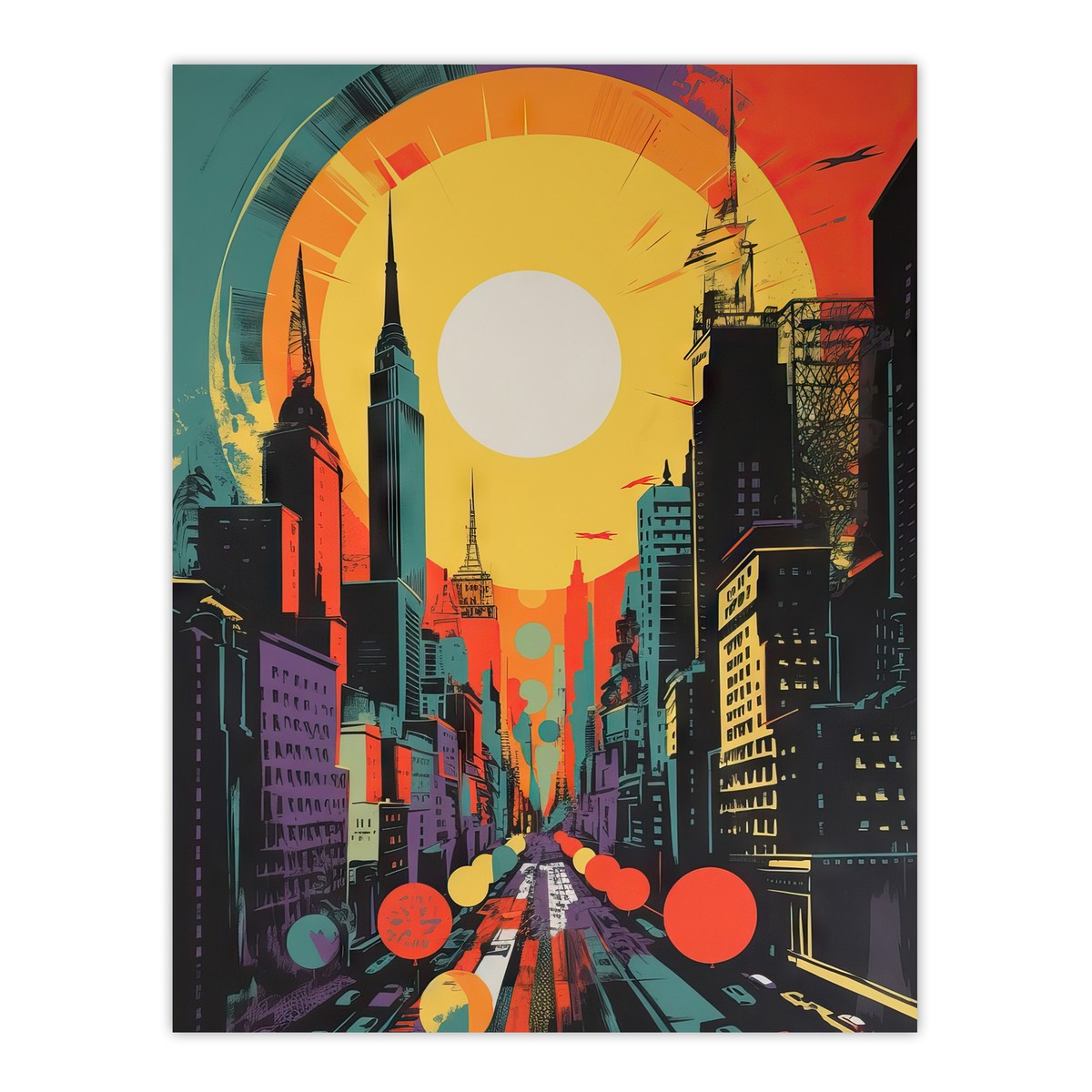 【週末セール】【3Dアート】NEW YORK - EAST  New York Skyscraper - Beginner Level Paper Model Building