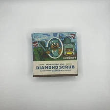 Dr Squatch Minecraft Diamond Scrub Bar Soap Limited Edition USA Made Natural 5oz