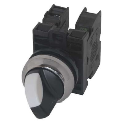Eaton M22m-Wrk3-K22-Gr1 Non-Illum Selector Switch,Al,Metal,3P