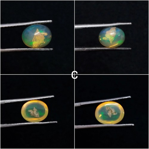 Welo Fire Ethiopian Opal Oval Shape Cabochon Loose Gemstone For Jewelry Making - Picture 10 of 13