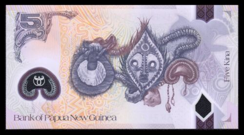 Papúa Nueva Guinea - Papua New Guinea 5 Kina 2017 Pick 51a SC = UNC - Imagen 3 de 3