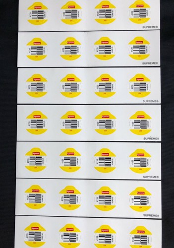 Supreme Fruit Mini Supreme Sticker 100% Authentic SS19 Season - Bild 1 von 3