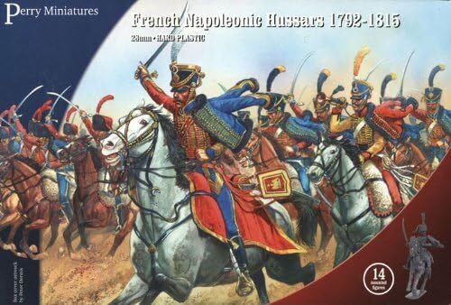 Perry Miniatures 28mm Napoleonic Wars French Napoleonic Hussars 1792-1815 FN140 - Picture 1 of 1