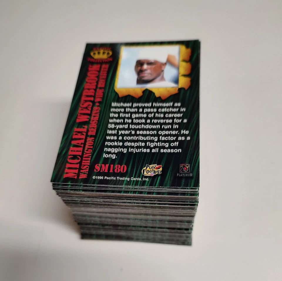 1996 Pacific Invincible Smash-Mouth Near Complete Set Lot 159 No Dupes - Image 2 of 2