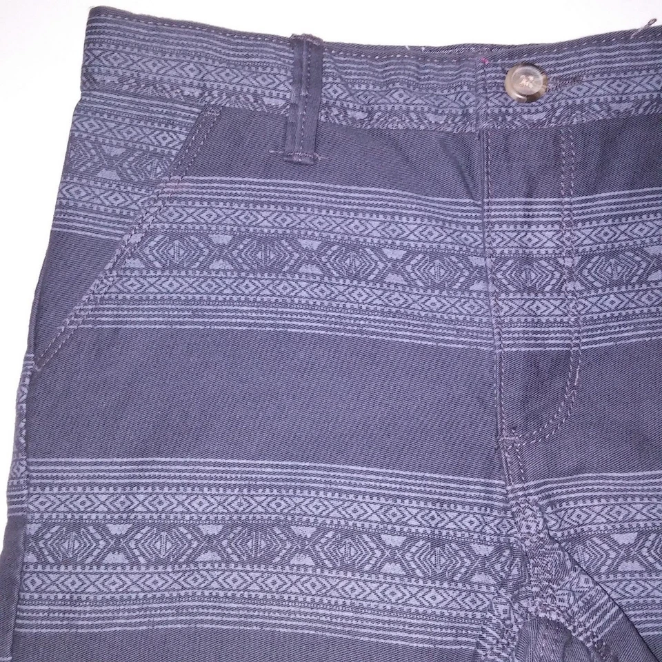 Route 66 Boys Shorts Size 7 Gray Tribal Bottoms Kids New - Image 2 of 4