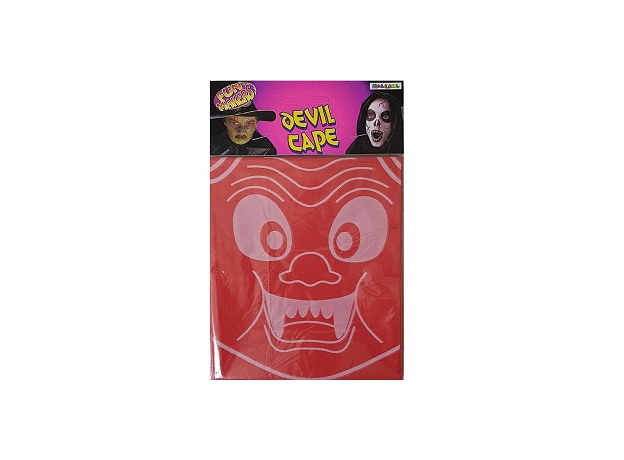 Halloween Childs Red Devil Cape