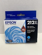 Genuine Epson 212XL Cyan High Yield (T212XL220-S/CP) - Exp 01/2025 OEM