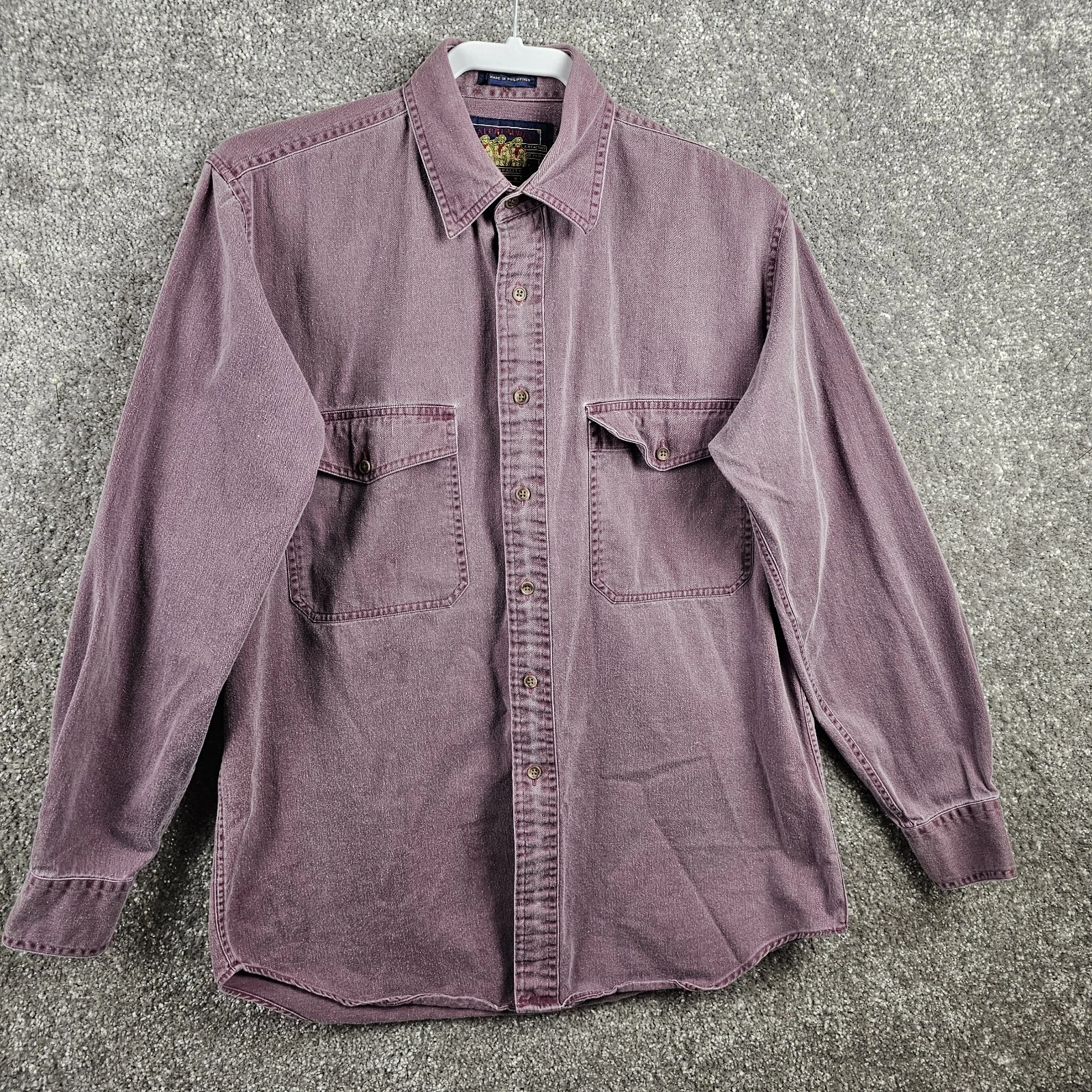 Polo Ralph Lauren Field Shirt Men M Military Outdoor Gorpcore Dadcore Hiking