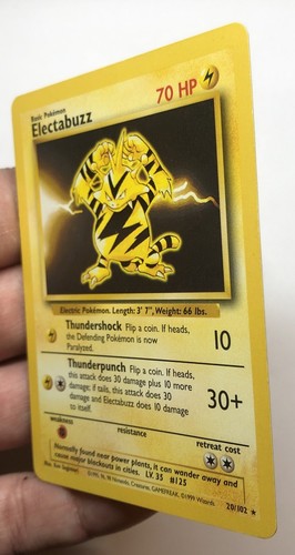 Electabuzz 020/102 Base Set Regular - Picture 3 of 4