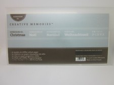 Creative Memories Expressions of Christmas vellum paper quotes