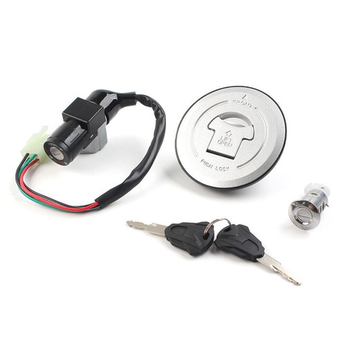 Ignition Switch Fuel Gas Cap Key Lock Set Fit Honda MSX125 Grom 125 AC