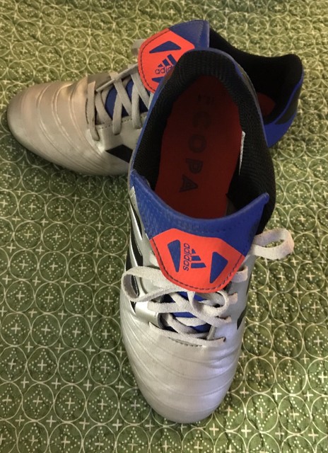 Adidas Youth Copa Blue And Silver Soccer Cleats-Size 4.5 | eBay