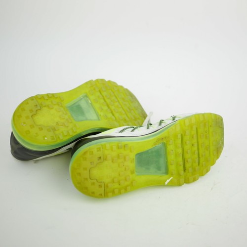 NIKE AIR MAX Youth 4.5 - White & green sneakers athletic shoes - Women's 6.5 - Picture 9 of 12