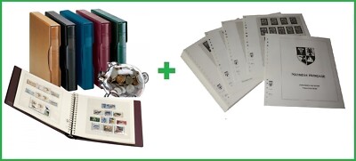 Lindner 442 1124V French Polynesia Stamp Album 1958-1983