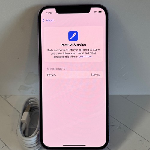 Apple iPhone 12 64GB A2172 Purple Unlocked (any carrier) #H262 - Zdjęcie 4 z 14