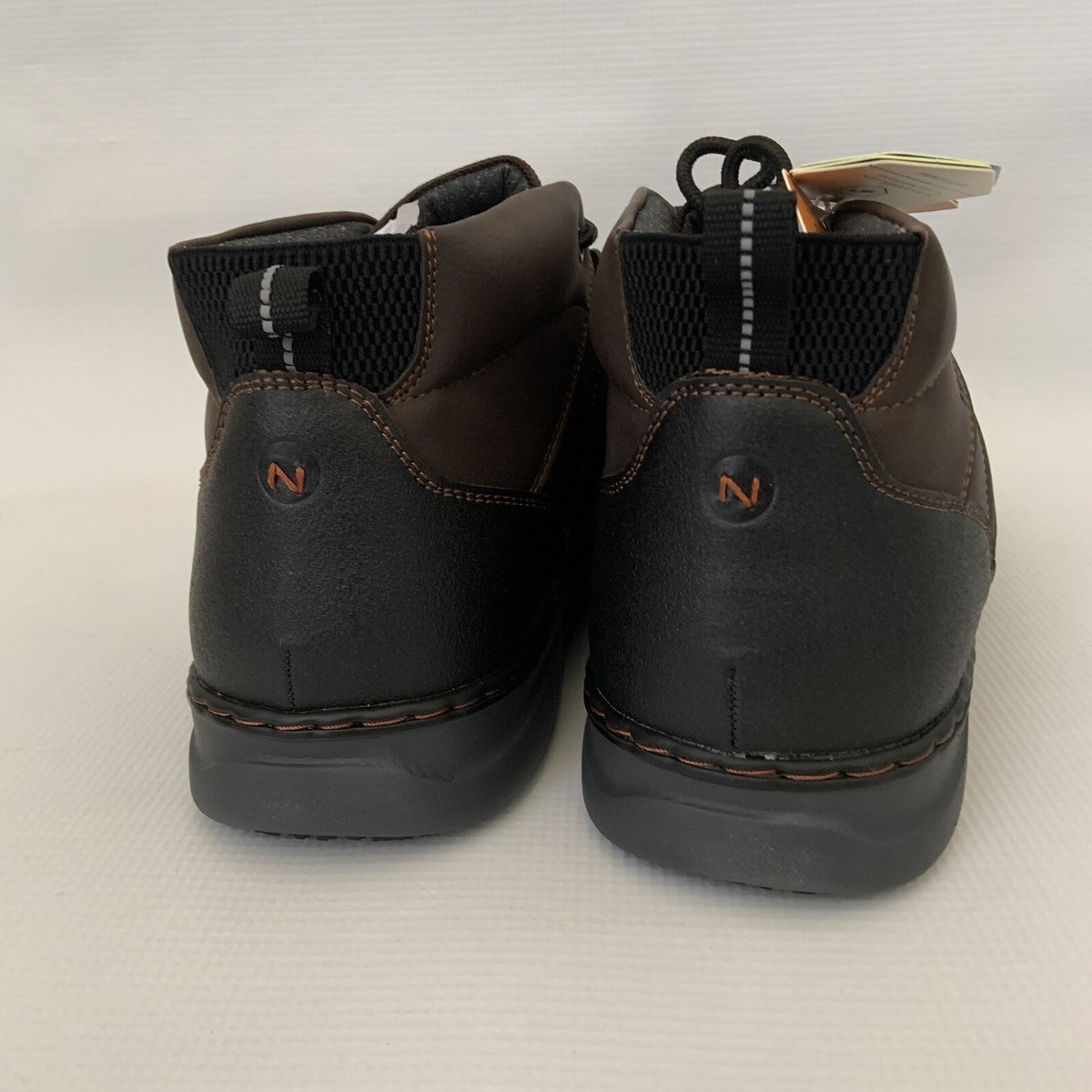 NWOT Nunn Bush Tour Men\'s Work Moc Toe Slip Resistant Sneaker Boot Black Size 11 1?fmt=auto main image 4