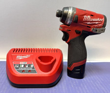 Milwaukee M12 FUEL 2553-20 12V Impact Driver w/Battery & Charger - Preowned
