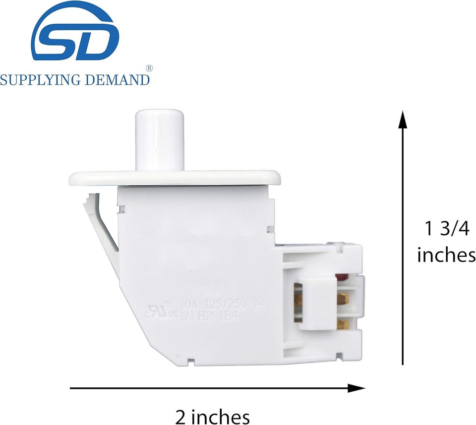 LAP Dryer Door Switch Replacement For GE GTD33EASK0WW, GTD65EBSJ3WS & More – NEW