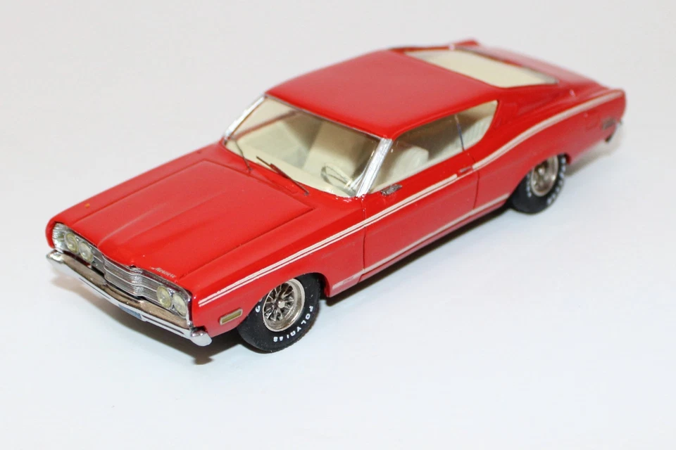 Empire Zaugg Models 140 1968 Mercury Cyclone GT 1:43 Resin NMIB Orange - Image 4 of 4