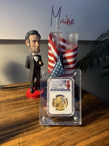 2024-W $100 Gold Liberty & Britannia Coin, NGC PF70 Ultra Cameo