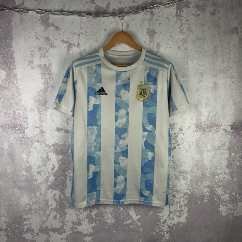 Vintage Adidas Argentina Soccer Jersey 2021-22 World Cup Football Shirt Size L - Picture 1 of 16