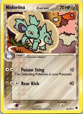 NIDORINA Δ - 34/101 - DRAGON FRONTIERS - - HP